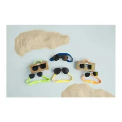 Mud Pie Sunglasses*Baby Navy Aviator Boy Sunglasses with Strap