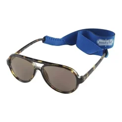 Mud Pie Sunglasses*Baby Tortoise Aviator Boy Sunglasses with Strap