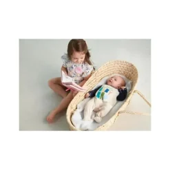 Mud Pie Books For Babies|Big & Little Sister*Big Sister Book & Pin Set Pink