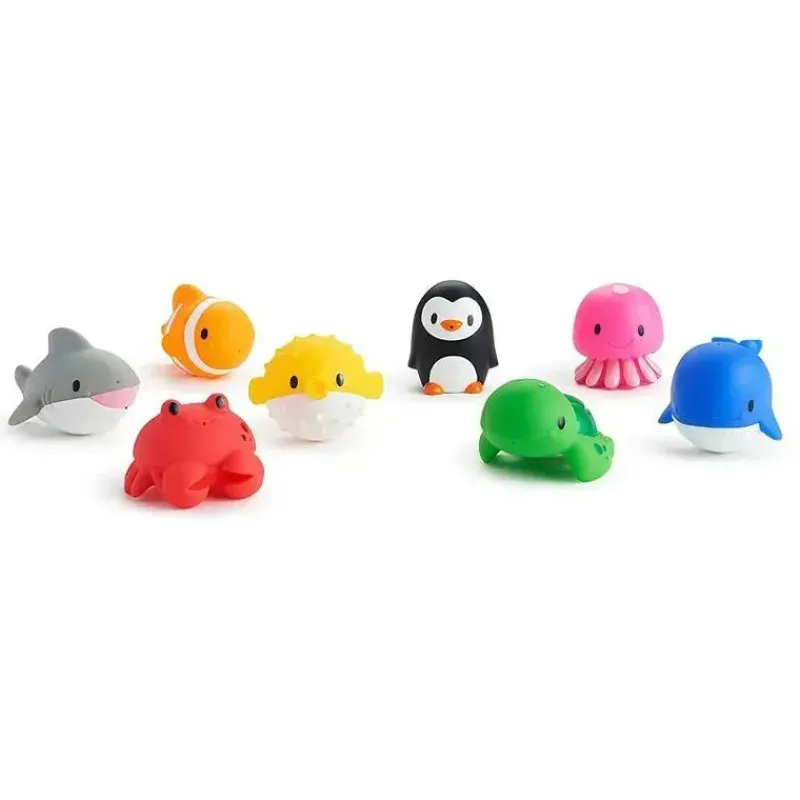 Munchkin Bath Toys*- 8 Pk Ocean Squirters
