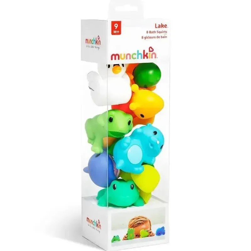 Munchkin Bath Toys*- 8 Pk Ocean Squirters