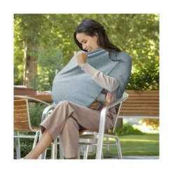 Munchkin Nursing Covers, Scarves, & Wedges*- Antimicrobial 5-In-1 Cover- Hipsteria Dots