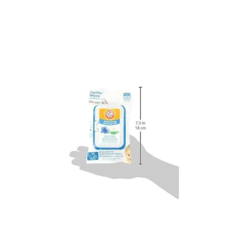 Munchkin Cool Baby Products|Gifts Up To $25*- Arm & Hammer Pacifier Wipes, 36-Count