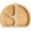 Munchkin Suction Plates & Bowls|Dishes, Utensils & Food Containers*- Bambou Divided Suction Plate