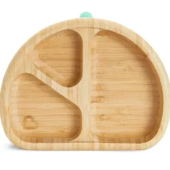 Munchkin Suction Plates & Bowls|Dishes, Utensils & Food Containers*- Bambou Divided Suction Plate