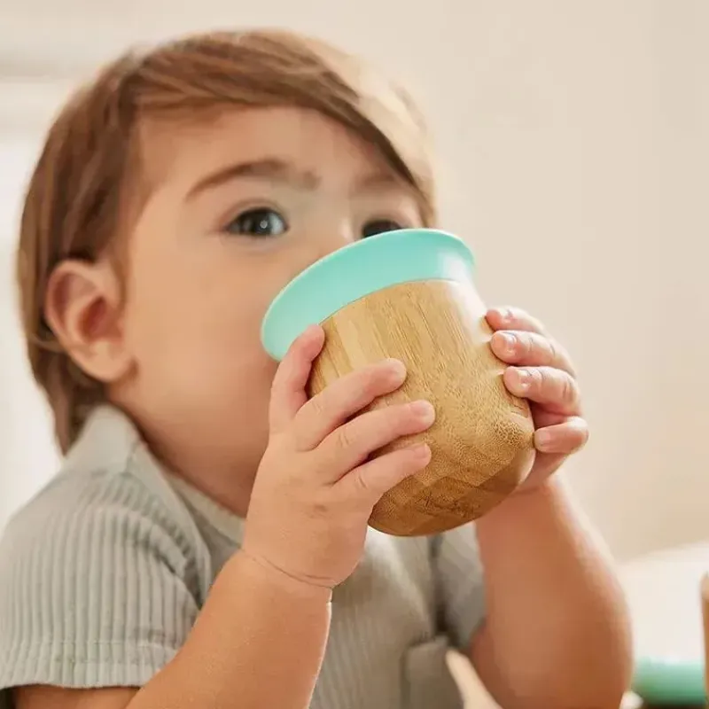 Munchkin Straw, Sippy & Training Cups|Dishes, Utensils & Food Containers*- Bambou Open Training Cup for Babies