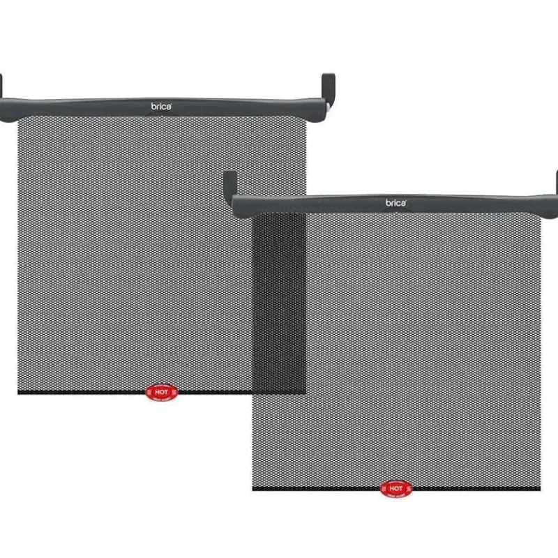 Brica Car Window Shades*Munchkin - 2Pk Sun Safety Car Window Roller Shade