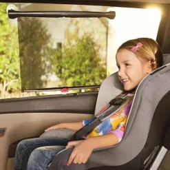Brica Car Window Shades*Munchkin - 2Pk Sun Safety Car Window Roller Shade