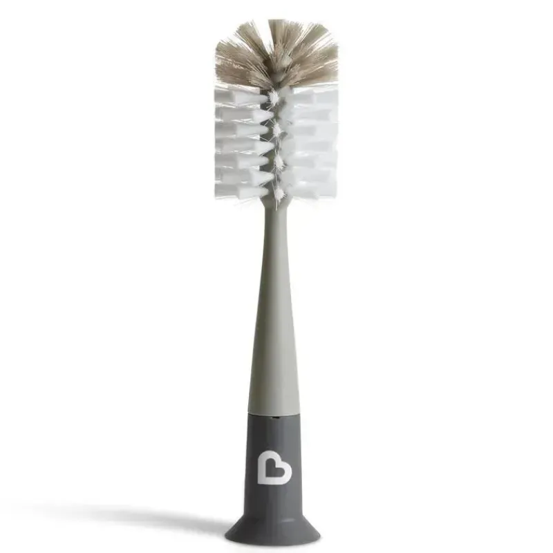 Munchkin Utensils & Accessories|Dishes, Utensils & Food Containers*- Bristle Bottle Brush, Modern Design, Assorted