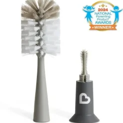 Munchkin Utensils & Accessories|Dishes, Utensils & Food Containers*- Bristle Bottle Brush, Modern Design, Assorted