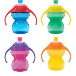 Munchkin Straw, Sippy & Training Cups|Dishes, Utensils & Food Containers*- Click Lock Bite Proof Trainer Cup, 7 oz. Colors May Vary