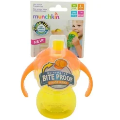 Munchkin Straw, Sippy & Training Cups|Dishes, Utensils & Food Containers*- Click Lock Bite Proof Trainer Cup, 7 oz. Colors May Vary
