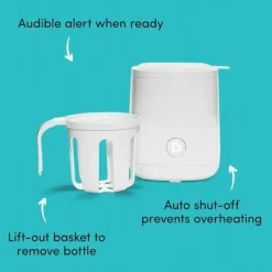Munchkin Utensils & Accessories|Dishes, Utensils & Food Containers*- Fast Baby Bottle Warmer and Sterilizer, Preserves Nutrients