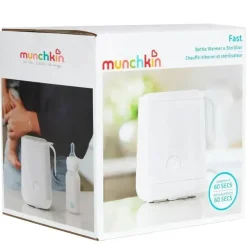 Munchkin Utensils & Accessories|Dishes, Utensils & Food Containers*- Fast Baby Bottle Warmer and Sterilizer, Preserves Nutrients