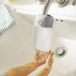 Munchkin Cleaning*2 Faucet Extenders 2 Piece Set, Grey