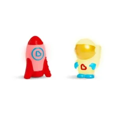 Munchkin Bath Toys*- Galaxy Buddies Light Up Bath Toy - 2Pk