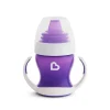 Munchkin Straw, Sippy & Training Cups|Dishes, Utensils & Food Containers*- Gentle 4Oz Transition Cup, Purple