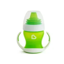 Munchkin Straw, Sippy & Training Cups|Dishes, Utensils & Food Containers*- Gentle 4Oz Transition Cup, Green