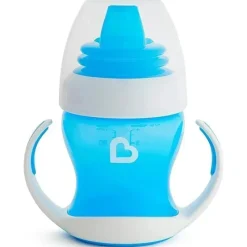 Munchkin Straw, Sippy & Training Cups|Dishes, Utensils & Food Containers*- Gentle 4Oz Transition Cup, Blue