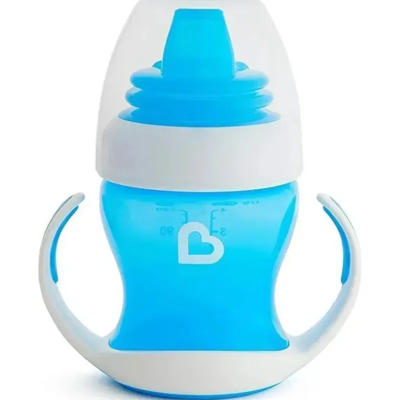 Munchkin Straw, Sippy & Training Cups|Dishes, Utensils & Food Containers*- Gentle 4Oz Transition Cup, Blue