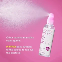 Munchkin Skin Treatments*- HYP03 No Rub Eczema Spray with Hypochlorous, Award Winning 100% Natural, Steroid free, 600 Sprays
