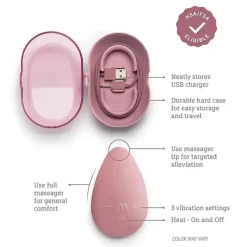 Munchkin Postpartum|Maternity Health & Wellness*- Milkmakers Warm Touch Heat & Vibration Lactation Massager