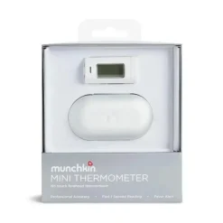 Munchkin Thermometers*- Mini Infrared Thermometer for Baby, Kids and Adults, Fast 1 Second Digital Reading, Travel Case Included
