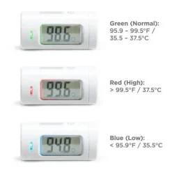 Munchkin Thermometers*- Mini Infrared Thermometer for Baby, Kids and Adults, Fast 1 Second Digital Reading, Travel Case Included