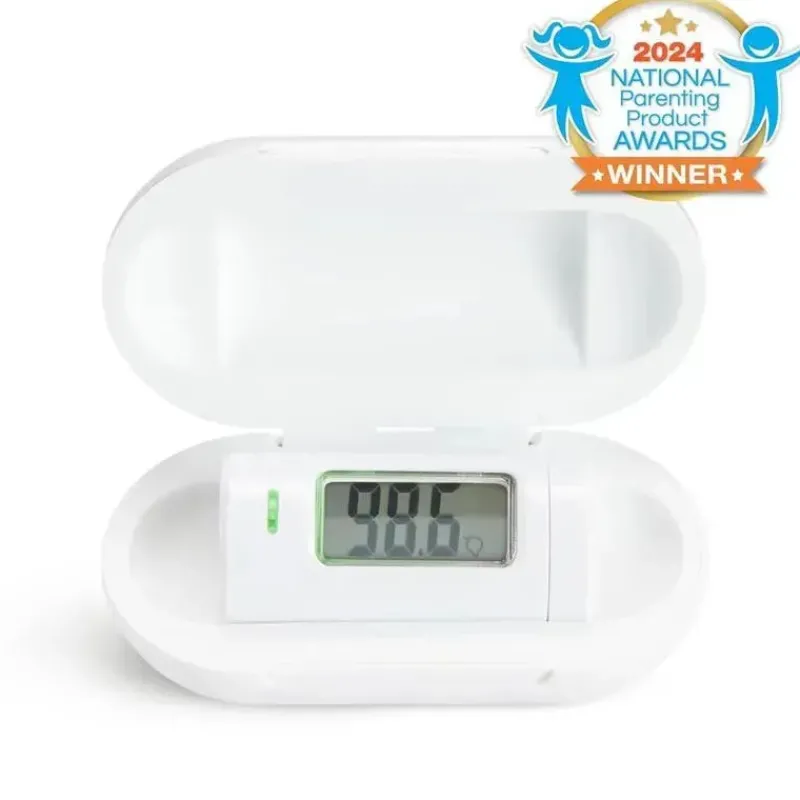 Munchkin Thermometers*- Mini Infrared Thermometer for Baby, Kids and Adults, Fast 1 Second Digital Reading, Travel Case Included