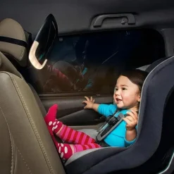 Munchkin Mirrors & Safety*- Night Light Pivot Baby in-Sight Adjustable Car Mirror