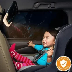 Munchkin Mirrors & Safety*- Night Light Pivot Baby in-Sight Adjustable Car Mirror