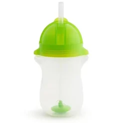 Munchkin Straw, Sippy & Training Cups|Dishes, Utensils & Food Containers*- 10Oz Any Angle Weighted Straw Cup, Green