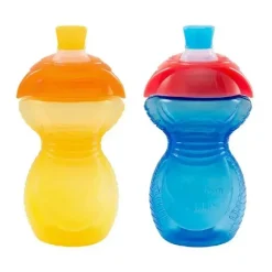 Munchkin Straw, Sippy & Training Cups|Dishes, Utensils & Food Containers*9 oz Bite Proof Sippy Cup 2-Pack, Colors May Vary