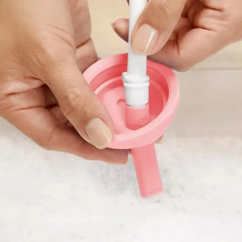 Munchkin Straw, Sippy & Training Cups|Dishes, Utensils & Food Containers*- 10Oz Simple Clean Straw Cup - Light Pink