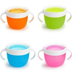 Munchkin Food Jars & Snack Cups|Dishes, Utensils & Food Containers*9 oz. Snack Catcher, Colors May Vary