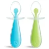 Munchkin Utensils & Accessories|Dishes, Utensils & Food Containers*- 2Pk Gentle Scoop Spoons, Blue/Green