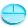 Munchkin Suction Plates & Bowls|Dishes, Utensils & Food Containers*- 1Pk Stay Put Suction Plate, Blue