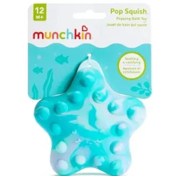Munchkin Bath Toys*- Pop Squish Popping Bath Toy - Mold-Free Squeezable Sensory Baby Fidget Starfish