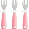 Munchkin Utensils & Accessories|Dishes, Utensils & Food Containers*- Raise 3Pk Toddler Forks, Pink
