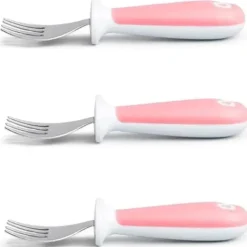 Munchkin Utensils & Accessories|Dishes, Utensils & Food Containers*- Raise 3Pk Toddler Forks, Pink
