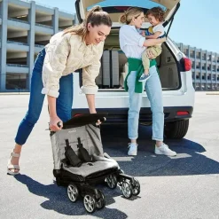 Munchkin Lightweight Strollers*- Sparrow Ultra Compact Stroller, Grey