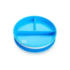 Munchkin Suction Plates & Bowls|Dishes, Utensils & Food Containers*2019 Stay Put Suction Plate, Assorted Colors (Blue, Purple, Green & Pink)