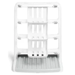 Munchkin Utensils & Accessories|Dishes, Utensils & Food Containers*- Tidy Dry Space Saving Vertical Bottle Drying Rack for Baby Bottles and Accessories, White