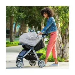 Munchkin Nursing Covers, Scarves, & Wedges*- Xtraguard Antimicrobial 5-In-1 Cover, Grey