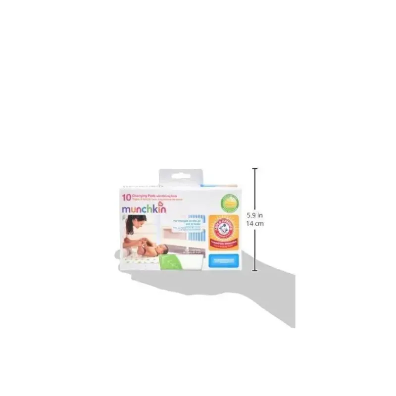 Munchkin Changing Pads & Covers*Arm & Hammer Disposable Changing Pads, 10-Pack