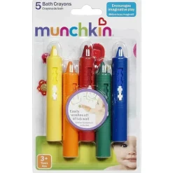 Munchkin Bath Toys*Bath Crayons, 5-Pack