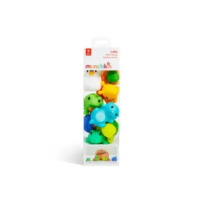 Munchkin Bath Toys*Bath Lake Squirters, 8-Pack
