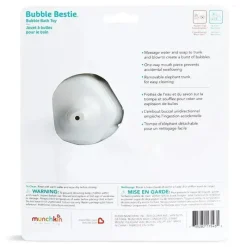 Munchkin Bath Toys*Bubble Bestie Bubble Bath Toy, Elephant Bubbler Bath Toy