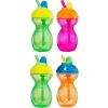 Munchkin Straw, Sippy & Training Cups|Dishes, Utensils & Food Containers*Click Lock Flip Straw 2-Pack, 9 oz. Colors May Vary