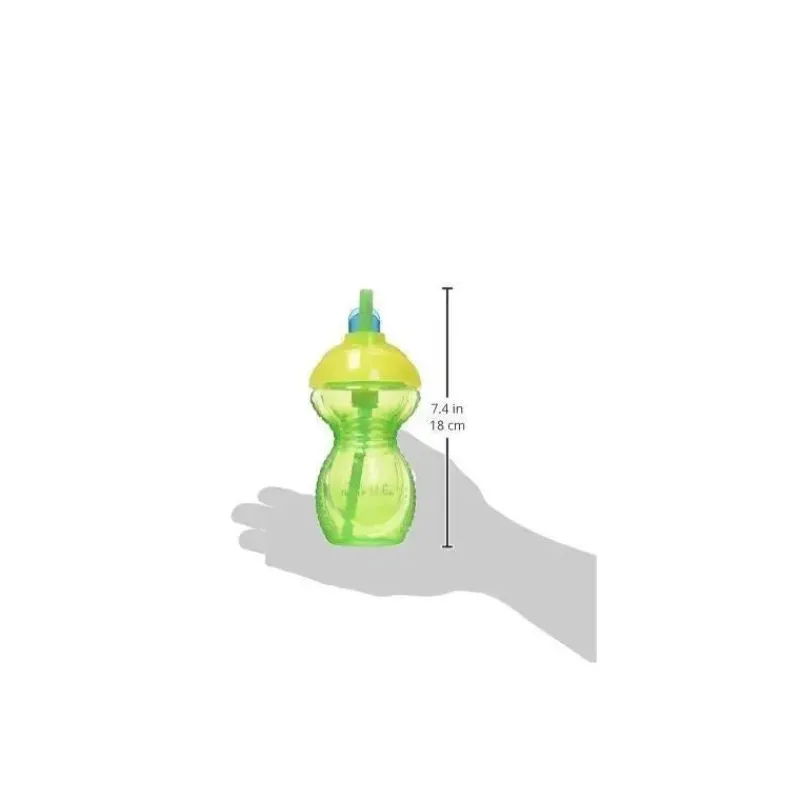 Munchkin Straw, Sippy & Training Cups|Dishes, Utensils & Food Containers*Click Lock Flip Straw 2-Pack, 9 oz. Colors May Vary